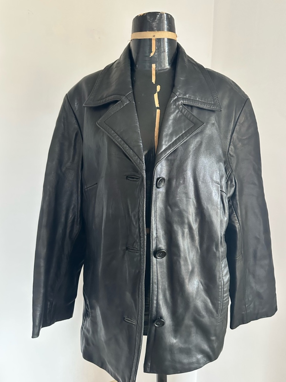 Classic Black Leather Jacket